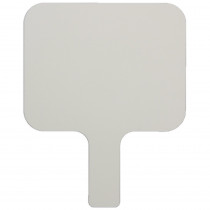 Single-Sided Rectangular Dry Erase Answer Paddle, 8" x 9.75", Single - FLP10038 | Flipside | Dry Erase Boards