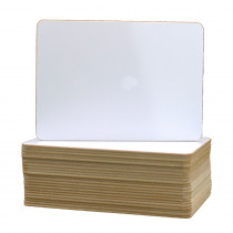 Single-Sided White Dry Erase Boards, 9.5" x 12", Pack of 24 - FLP12064 | Flipside | Dry Erase Boards