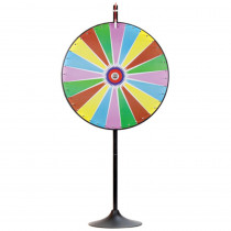 36" Dry Erase Color Prize Wheel w/Extension Base