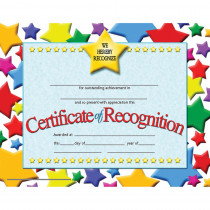 H-VA637 - Certificates Of Recognition 30 Pk 8.5 X 11 Inkjet Laser in Certificates