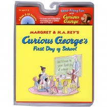 HO-618605657 - Curious Georges First Day Of School Book & Cd in Books W/cd