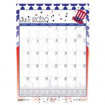 Monthly Academic Wall Calendar, Seasonal Holiday Depictions, July-June, 12 x 16-1/2" - HOD3395 | House Of Doolittle | Calendars"