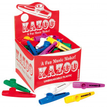 HOHKC50 - Kazoo Classpack Pack Of 50 Assorted Colors in Instruments