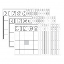 HYG87130 - Blank Bingo Cards White in Bingo