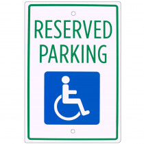 Handicap Parking Sign 18" x 12"