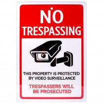 No Trespassing Prosecution Sign