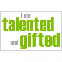 ISM0003P - I Am Talented And Gifted Poster in Inspirational