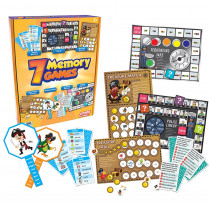 7 Memory Games - JRL662 | Junior Learning | Card Games