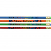 JRM7904B - Pencils Happy Birthday 12/Pk in Pencils & Accessories