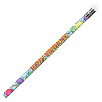 JRM7940B - Pencils Happy Birthday Glitz 12/Pk in Pencils & Accessories