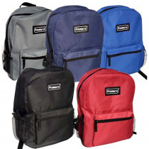 Back Pack, 15" with 2 Side Mesh Pockets, Assorted Colors - KITSB026232024 | Kittrich Corporation | Accessories
