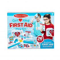 Get Well First Aid Kit Play Set - LCI30601 | Melissa & Doug | Pretend & Play