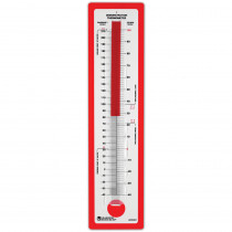 LER0301 - Demonstration Thermometer 24 X 5-3/4 Fahrenheit/Celsius in Weather