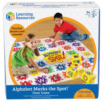 LER0394 - Alphabet Marks The Spot Game in Language Arts