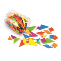 LER3554 - Classpack Tangrams In 6 Colors Brights in Patterning