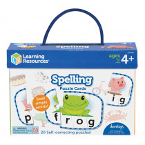 Spelling Puzzle Cards - LER6086 | Learning Resources | Language Arts