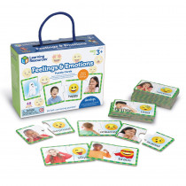 Feelings & Emotions Puzzle Cards - LER6091 | Learning Resources | Resources