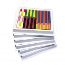 LER7502 - Cuisenaire Rods Multi-Pack Plastic in Counting
