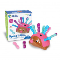 Spike The Fine Motor Hedgehog Pink - LER8904P | Learning Resources | Manipulatives