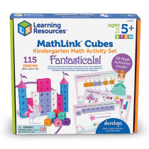 Mathlink Cubes Kindergarten Math Activity Set: Fantasticals! - LER9331 | Learning Resources | Unifix