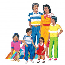 LFV22209 - Hispanic Family Flannelboard Set Pre-Cut in Flannel Boards