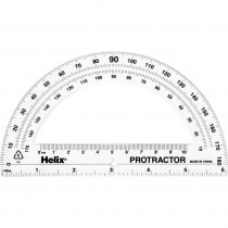 180 Degree Standard Protractor, 6 - MAP13106 | Maped Helix Usa | Drawing Instruments"