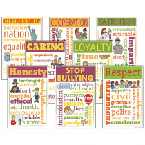 MC-CC3110 - Character Education Chatter Charts in Motivational