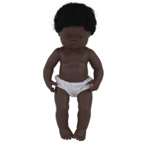 Baby Doll 15 African Boy - MLE31053 | Miniland Educational Corporation | Dolls"