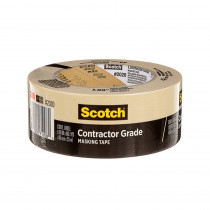 Contractor Grade Masking Tape, 1.88 in x 60.1 yd (48mm x 55m), 1 Roll - MMM202048MP | 3M Company | Tape & Tape Dispensers