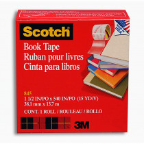 MMM84515 - 3M Scotch Bookbinding Tape 1 1/2V X 15 Yds in Tape & Tape Dispensers