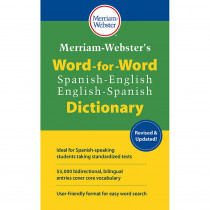 Merriam-Webster's Word-for-Word Spanish-English Dictionary - MW-2994 | Merriam - Webster  Inc. | Spanish Dictionary