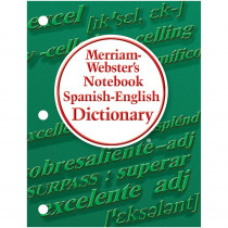 MW-6725 - Merriam Websters Notebook Spanish English Dictionary in Spanish Dictionary