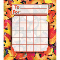 NST2213 - Fall Leaves Mini Incentive Charts in Holiday/seasonal