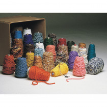 Yarn Value Box, Assorted Colors, Assorted Sizes, 10 lbs. - PAC0000470 | Dixon Ticonderoga Co - Pacon | Yarn