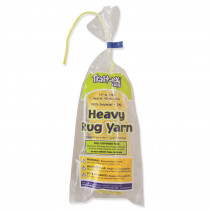 PAC04153 - Heavy Rug Yarn Yellow 60 Yards in Yarn