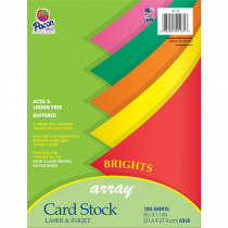 PAC101175 - Array Card Stock Brights Assorted Colors in Card Stock