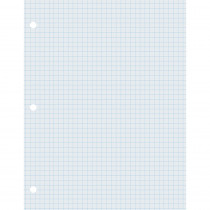 Graphing Paper, White, 2-sided, 1/4" Quadrille Ruled 8-1/2" x 11", 500 Sheets - PAC2414 | Dixon Ticonderoga Co - Pacon | Drawing Paper