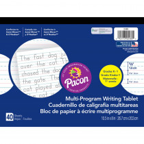 PAC2480 - Dnealian Multi-Program Handwriting Ppr K 10 1/2 X 8 5/8 L in Handwriting Paper
