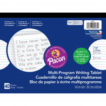 PAC2481 - Dnealian Multi-Program Handwriting Ppr 1 10 1/2 X 8 1/2 L in Handwriting Paper