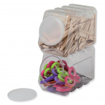 PAC27660 - Storage Container W/Lid Interlockng in Storage Containers