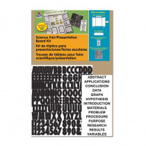 Presentation Board Kit, White, Includes Self-Adhesive Letters, 48" x 36", 1 Kit - PAC3793 | Dixon Ticonderoga Co - Pacon | Presentation Boards