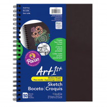 PAC4779 - Sketch Diary Chip Cover 11X8.5 Blk in Sketch Pads
