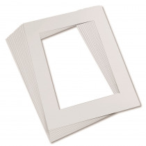 PAC72510 - Mat Frames 9 X 12 White in Mat Frames