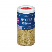 PAC91680 - Glitter 4Oz Gold in Glitter