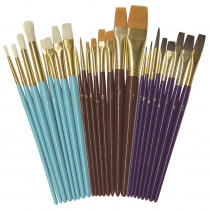 Deluxe Brush Set - PACAC5134 | Dixon Ticonderoga Co - Pacon | Paint Brushes