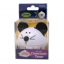 Classroom Timer Mouse, Mouse, Approx. 3" Height, 1 Timer - PACAC9402 | Dixon Ticonderoga Co - Pacon | Timers
