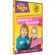 PAI3800 - We Sign Dvd Babies & Toddlers 2 in Sign Language