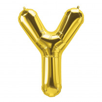 PBN59544 - 16In Foil Balloon Gold Letter Y in Accessories