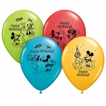 PBN72419 - 12In Mickey Happy Bday Balloons 6Pk in Accessories