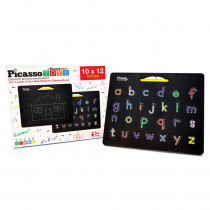 Double-Sided Magnetic Drawing Board Alphabet Letter and Freestyle - PCTPTB04 | Laltitude-Picasso Tiles | Tracing
